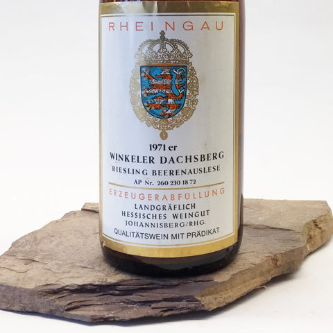 Riesling Hinterhaus, – 1964 B STAATSWEINGÜTER Vine KLOSTER Dee EBERBACH Rüdesheim Wines