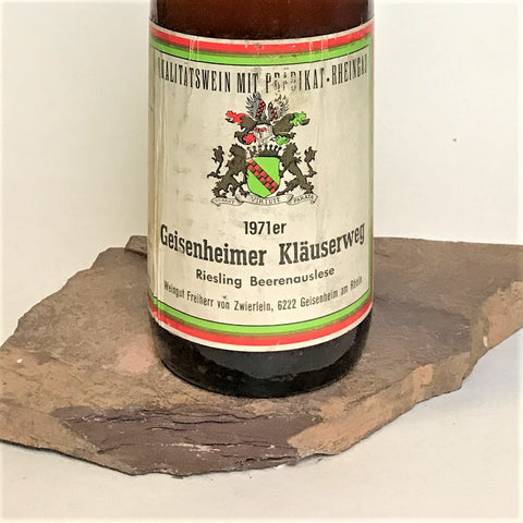 1893 STAATSWEINGÜTER KLOSTER EBERBACH (Königl. preuss. Domainen-Kellerei) Steinberg, Riesling Beerenauslese